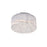 CWI Lighting Spring Morning 9 Light Drum Shade Flush Mount, Chrome