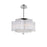 CWI Lighting Spring Morning 7 Light Down Chandelier, Chrome - 5319P20C