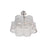 CWI Lighting Spring Morning 7 Light Down Chandelier, Chrome