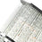 CWI Lighting Elsa 3 Light Drum Shade Mini Pendant, Chrome