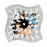 CWI Lighting Elsa 3 Light Drum Shade Mini Pendant, Chrome