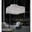 CWI Lighting Elsa 12 Light Drum Shade Chandelier, Chrome