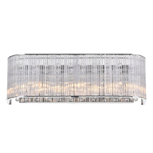 CWI Lighting Elsa 3 Light Vanity Light, Chrome