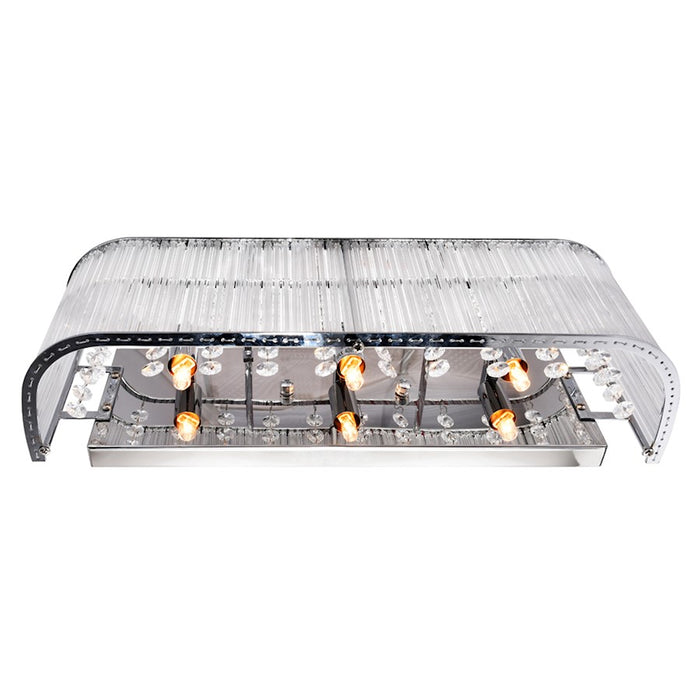CWI Lighting Elsa 3 Light Vanity Light, Chrome