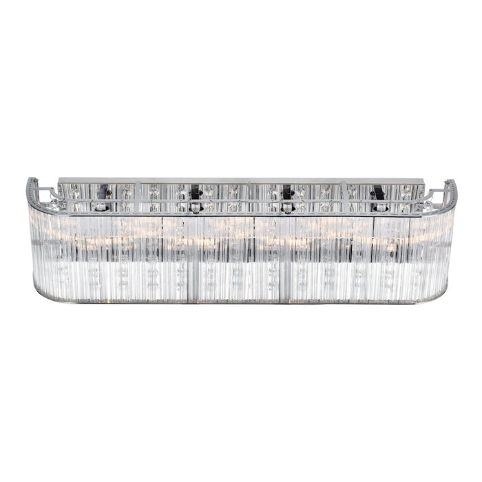 CWI Lighting Elsa 4 Light Vanity Light, Chrome
