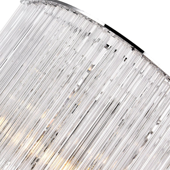 CWI Lighting Elsa 4 Light Vanity Light, Chrome