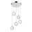 CWI Lighting Ring 20" Multi Pendant, Stainless Steel - 5417P20ST-R