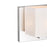 CWI Lighting Cristini 3 Light Vanity Light, Satin Nickel/Off White