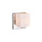 CWI Cristini 1 Light Bathroom Sconce, Satin Nickel/Off White