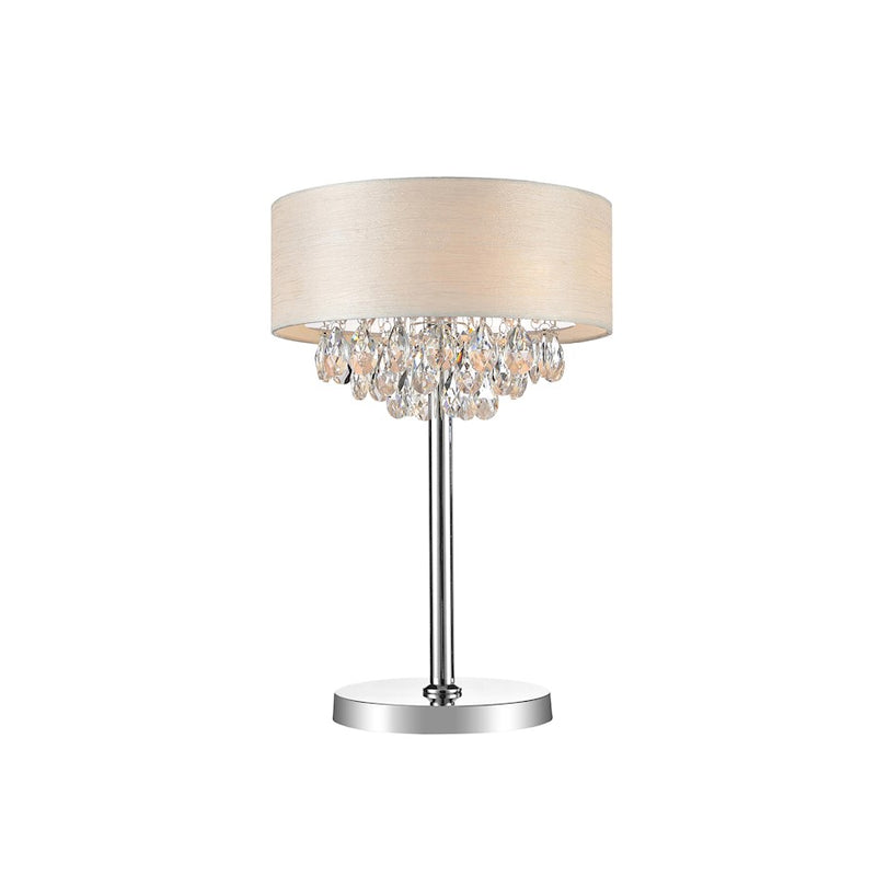 CWI Lighting Dash 3 Light Table Lamp, Chrome