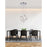 CWI Lighting Perrier 13 Light Multi Light Pendant, Chrome