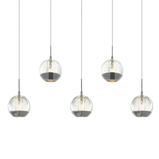 CWI Lighting Perrier 5 Light Multi Light Pendant, Chrome