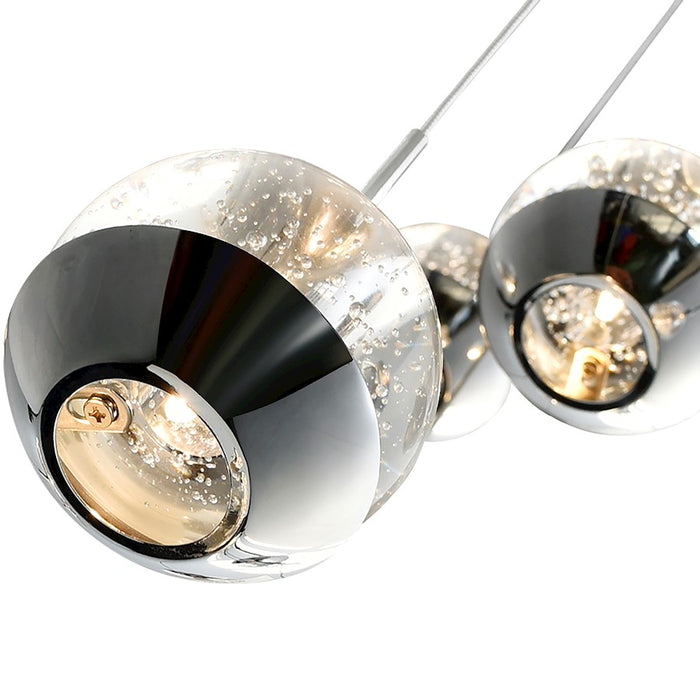 CWI Lighting Perrier 5 Light Multi Light Pendant, Chrome