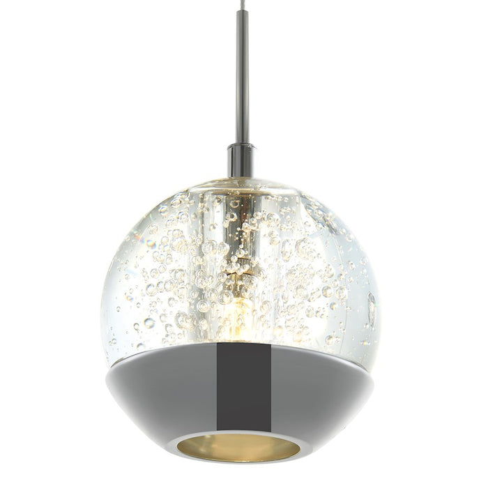 CWI Lighting Perrier 5 Light Multi Light Pendant, Chrome