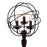CWI Lighting Arza 3 Light Floor Lamp, Brown