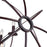 CWI Lighting Arza 8 Light Up Chandelier, Brown