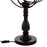 CWI Lighting Arza 3 Light Table Lamp, Brown