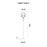 CWI Lighting Campechia 3 Light Floor Lamp, Brown