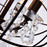 CWI Lighting Campechia 3 Light Up Mini Chandelier, Brown