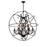 CWI Lighting Campechia 9 Light Up Chandelier, Brown - 5465P36DB-9