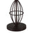 CWI Lighting Campechia 3 Light Table Lamp, Brown