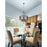 CWI Lighting Amelia 6 Light Drum Shade Chandelier, Chrome