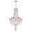 CWI Lighting Taylor 7 Light Down Chandelier, Chrome - 5480P14C