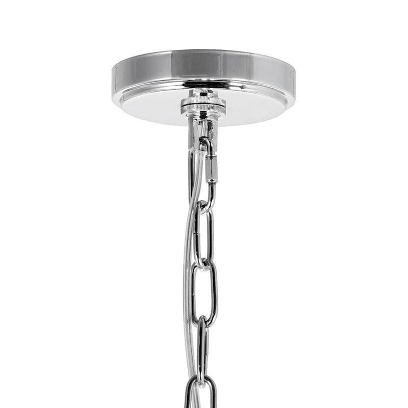 CWI Lighting Taylor 7 Light Down Chandelier, Chrome