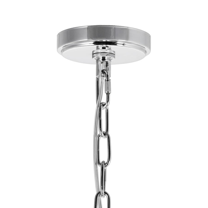 CWI Lighting Taylor 18 Light Down Chandelier, Chrome