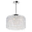 CWI Lighting Claire 14 Light Drum Shade Chandelier, Chrome - 5535P16C-R