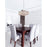 CWI Lighting Claire 12 Light Drum Shade Chandelier, Chrome