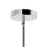 CWI Lighting Claire 10 Light Drum Shade Chandelier, Chrome