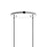 CWI Bubbles 11 Light Drum Shade Chandelier, Stainless Steel