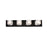 CWI Lighting Tina 4 Light Wall Light, Chrome/Clear