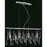 CWI Lighting Janine 4 Light Down Chandelier, Chrome - 5549P30C