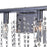 CWI Lighting Janine 4 Light Vanity Light, Chrome