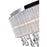 CWI Lighting Jacquimo 6 Light Drum Shade Flush Mount, Chrome