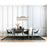 CWI Lighting Benson 7 Light Drum Shade Chandelier, Chrome