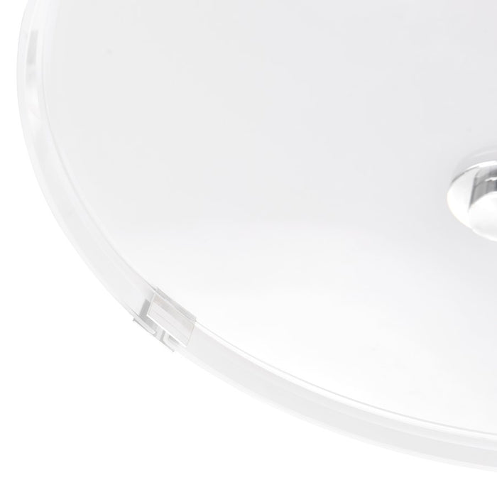 CWI Lighting Lucie 5 Light Drum Shade Chandelier, Chrome