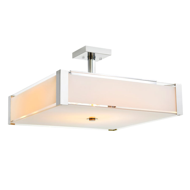 CWI Lighting Lucie 5 Light Down Chandelier, Chrome