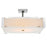 CWI Lighting Lucie 5 Light Down Chandelier, Chrome
