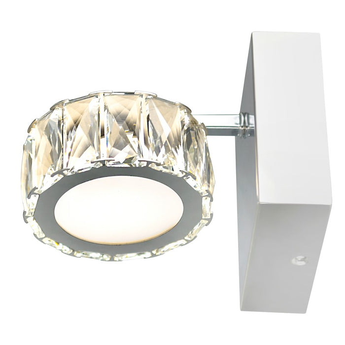 CWI Lighting Veil Flush Mount, Stainless Steel