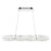 CWI Lighting Odessa Chandelier, Chrome