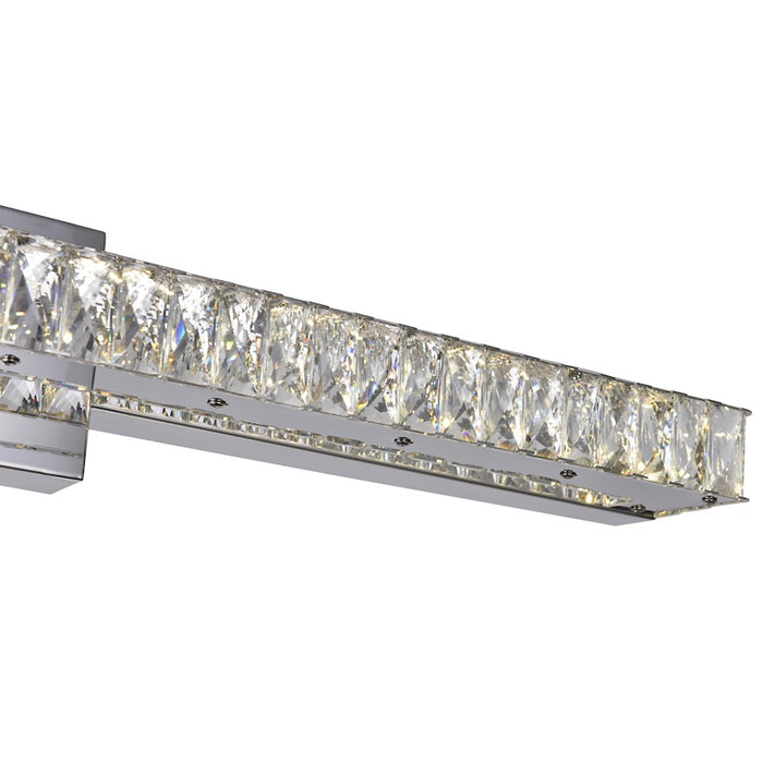 CWI Lighting Milan 32" Vanity Light, Chrome