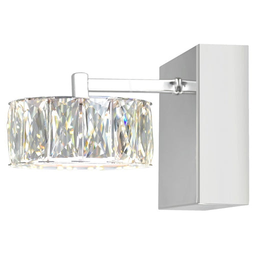 CWI Lighting Milan Bathroom Sconce, Chrome - 5625W5ST