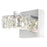 CWI Lighting Milan Bathroom Sconce, Chrome