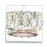CWI Lighting Milan Bathroom Sconce, Chrome