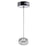 CWI Lighting Milan Down 6" Mini Pendant, Chrome