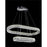 CWI Lighting Milan Chandelier, Stainless - 5628P34ST-2O