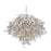 CWI Lighting Flurry 17 Light Down Chandelier, Chrome - 5630P35C